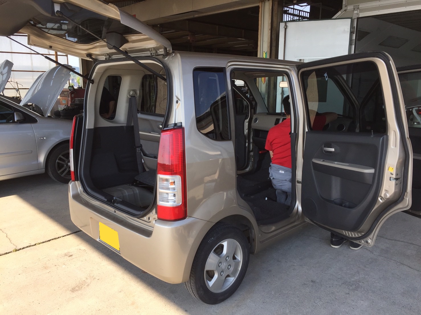 車内のクリーニング事例！